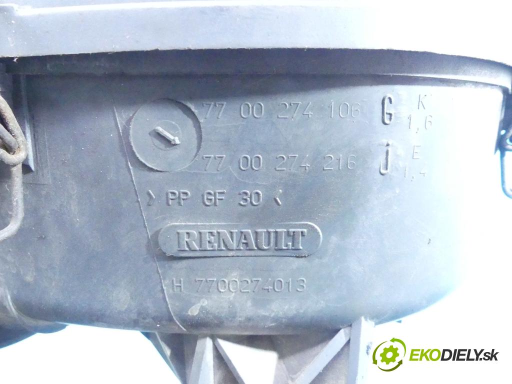 Renault Megane I 1995-2003 1.4 75 HP manual 55 kW 1390 cm3 3- obal filtra vzduchu 7700274106G (Obaly filtrov vzduchu)