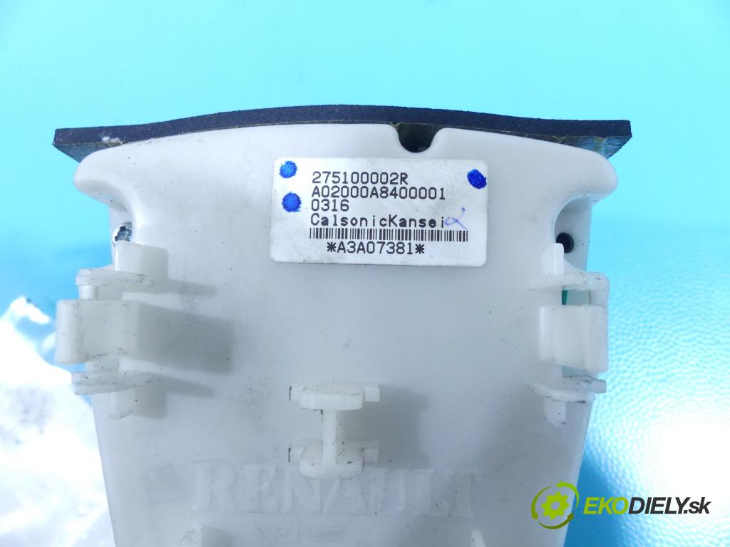 Renault Laguna III 2007-2015 2.0 DCI 150 hp manual 110 kW 1995 cm3 5- palubní deska panel topení 275100002R