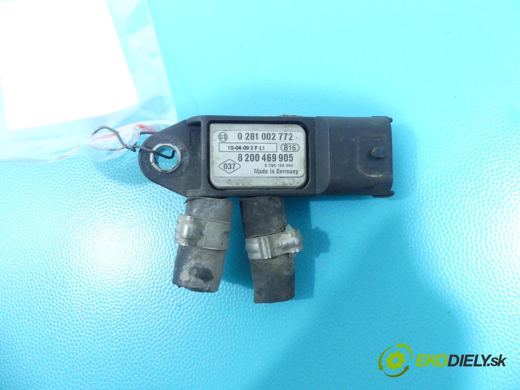 Renault Laguna III 2007-2015 2.0 DCI 150 hp manual 110 kW 1995 cm3 5- snímač tlaku 0281002772 (Snímače tlaku)
