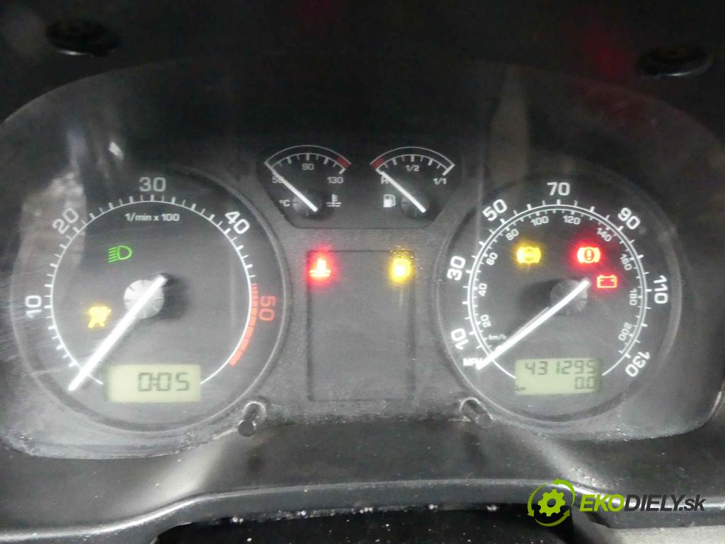 Skoda Octavia I 1996-2010 1.9 SDI 68 HP manual 50 kW 1896 cm3 5- prístrojovka/ budíky 1U0920900E (Prístrojové dosky, displeje)