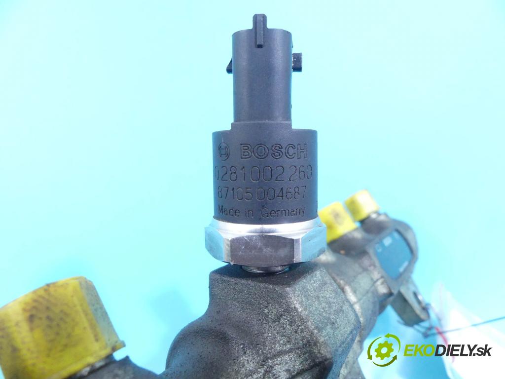 Alfa romeo 156 1.9 JTD 105 HP manual 77 kW 1910 cm3 4- lišta vstrekovacia 0445214012 (Vstrekovacie lišty)