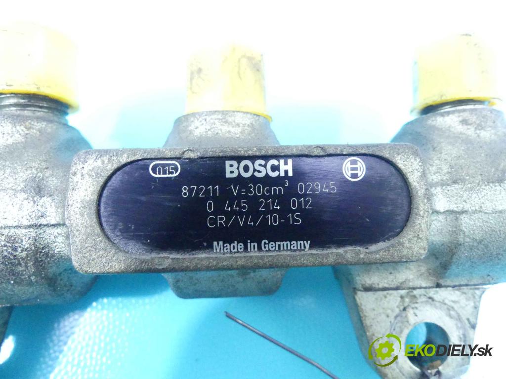 Alfa romeo 156 1.9 JTD 105 HP manual 77 kW 1910 cm3 4- lišta vstrekovacia 0445214012 (Vstrekovacie lišty)