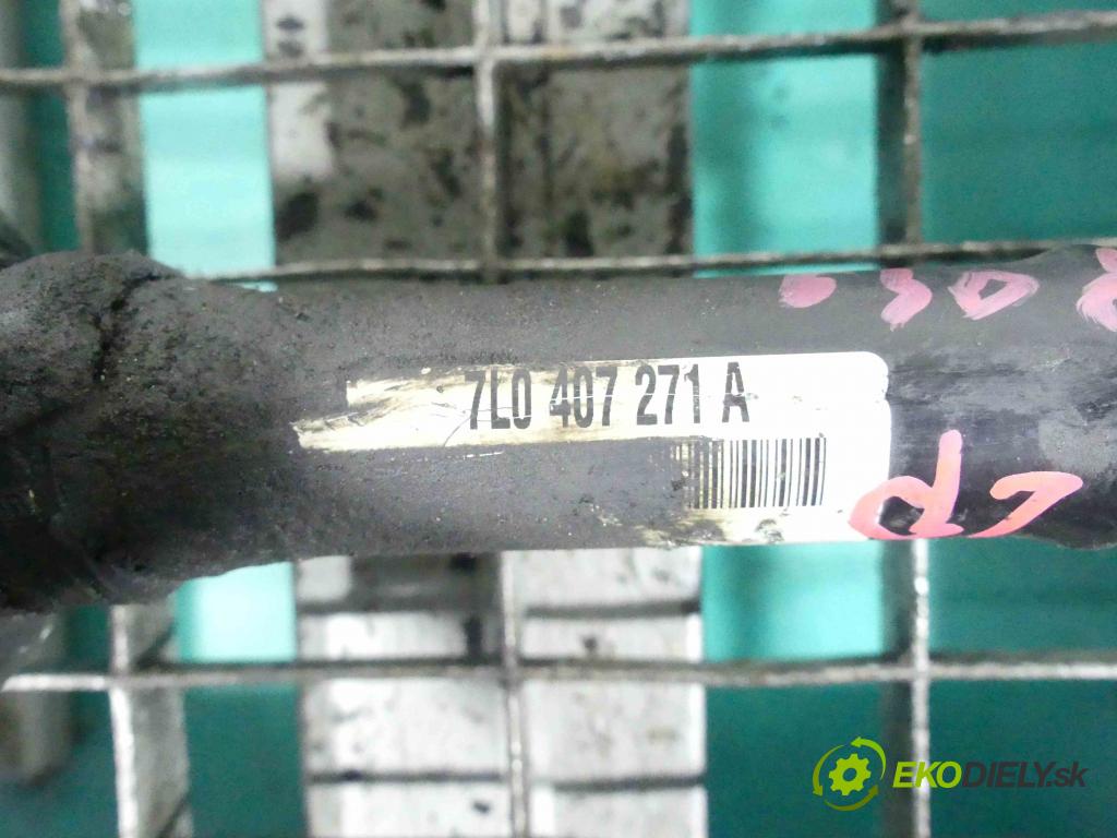 Porsche Cayenne I 2002-2010 4.5 V8 340KM: automatic 250 kW 4511 cm3 5- poloos ľavé 7L0407271A (Poloosy)