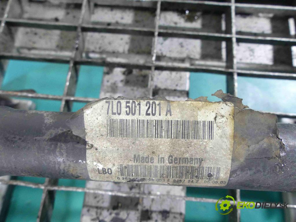 Porsche Cayenne I 2002-2010 4.5 V8 340KM: automatic 250 kW 4511 cm3 5- poloos pravé 7L0501201A (Poloosy)