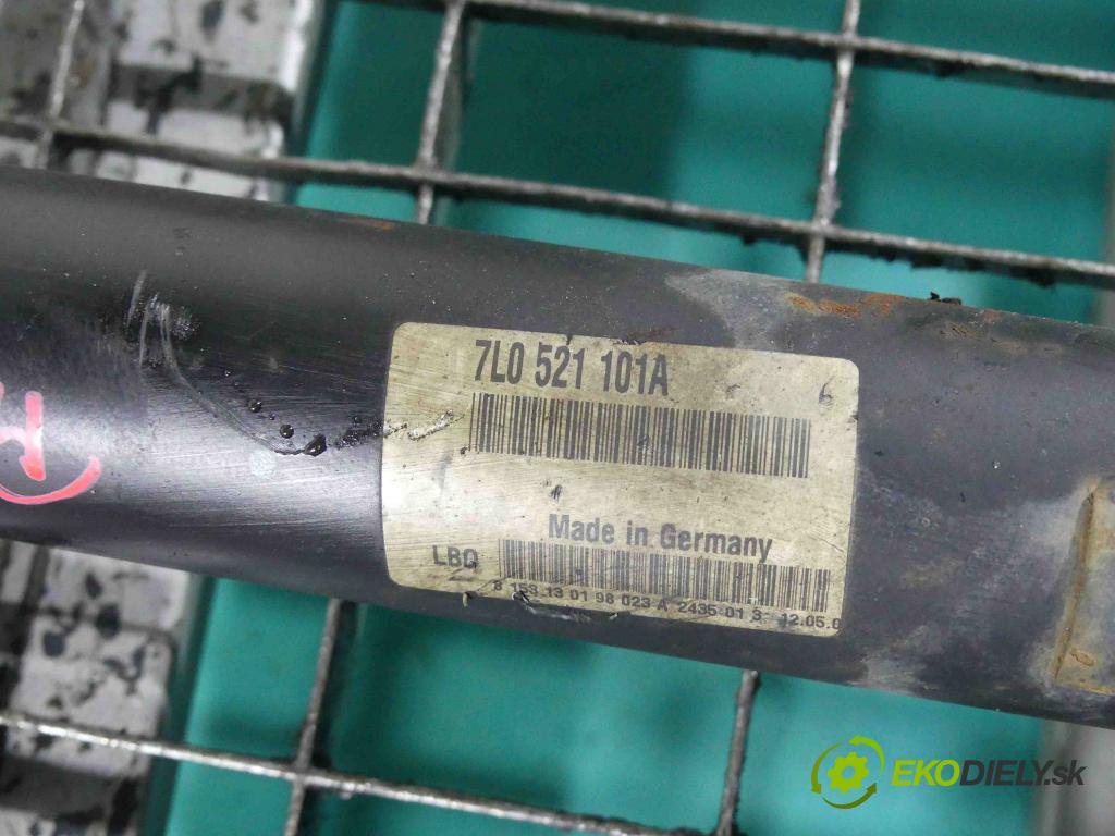 Porsche Cayenne I 2002-2010 4.5 V8 340KM: automatic 250 kW 4511 cm3 5- Hřídel: jízda: 7L0521101A (Kardaňové hriadele)