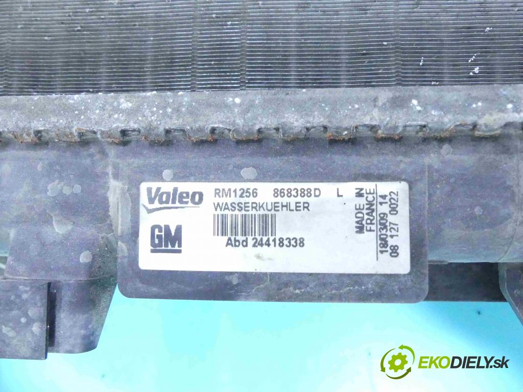 Cadillac BLS 05-10 2.0 T 175 HP manual 129 kW 1998 cm3 4- chladič 24418338 (Chladiče)