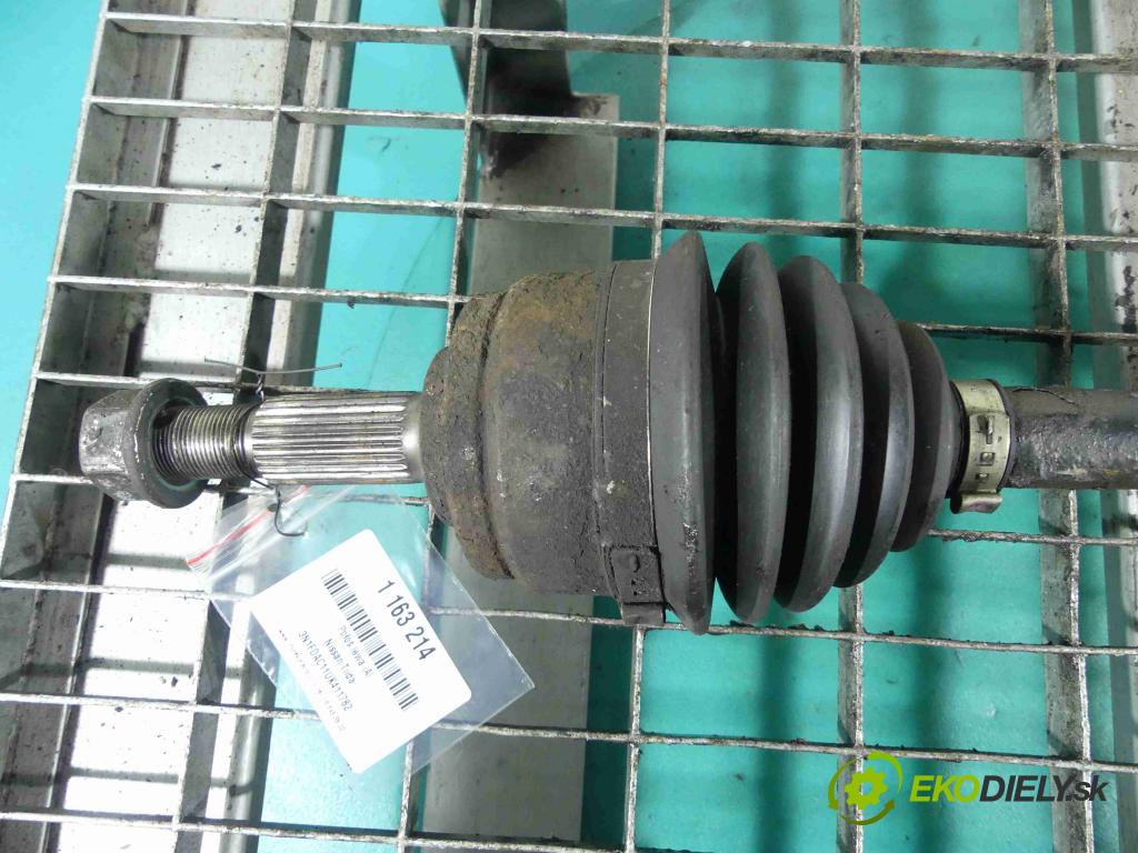 Nissan Tiida 1.5 dci 106 HP manual 78 kW 1461 cm3 5- poloos ľavé  (Poloosy)