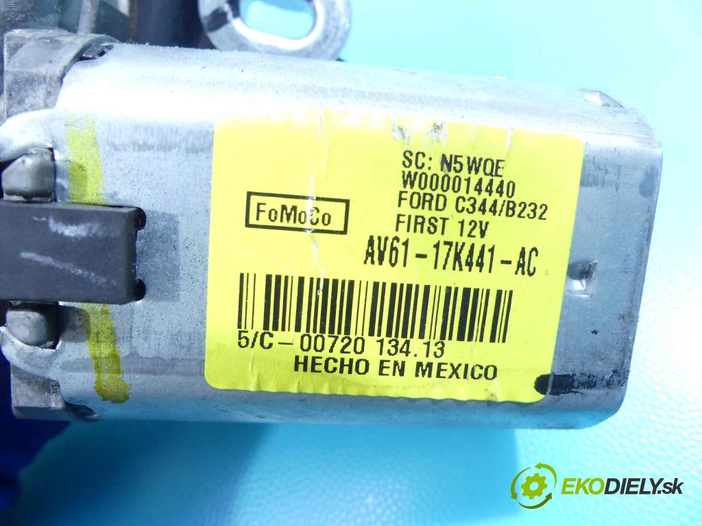 Ford B-Max 1.5 TDCI 75 HP manual 55 kW 1499 cm3 5- motor stieračov zadné AV61-17K441-AC