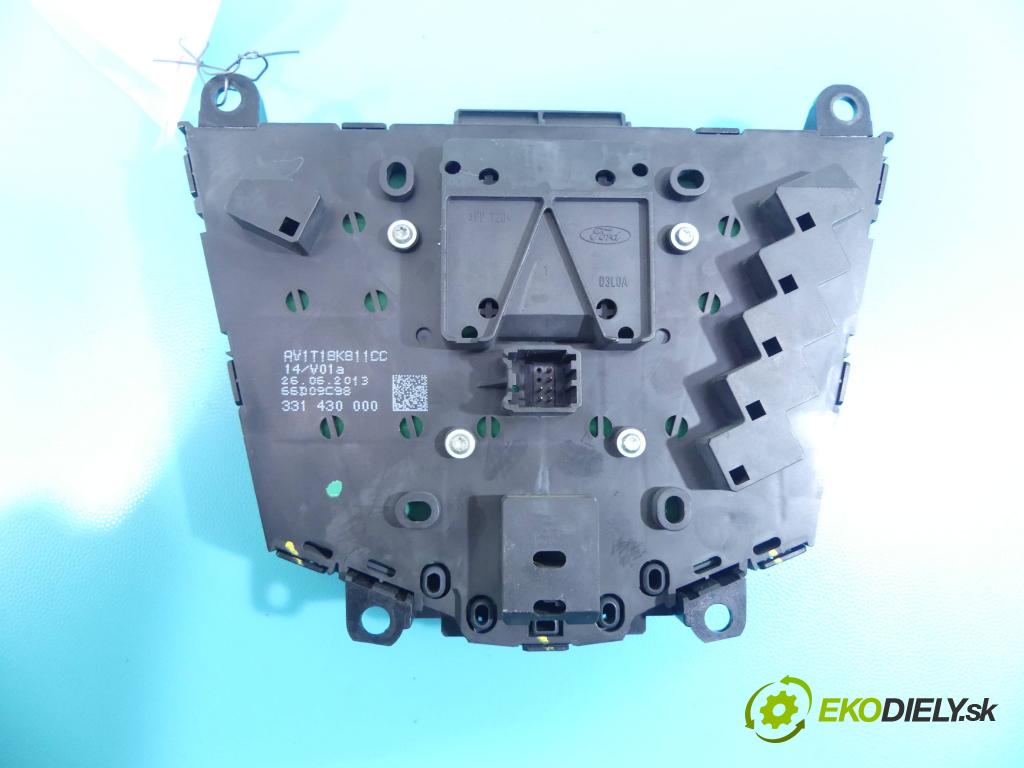 Ford B-Max 1.5 TDCI 75 HP manual 55 kW 1499 cm3 5- Radio továreň: AV1T-18K811-CC