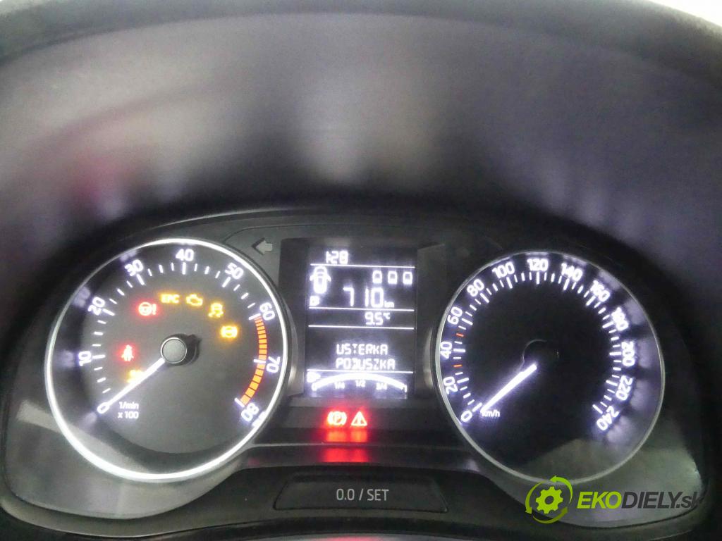 Skoda Fabia III 2014- 1.0 MPI 60 hp manual 44 kW 999 cm3 5- Přístrojová deska 6V0920730B (Přístrojové desky, displeje)