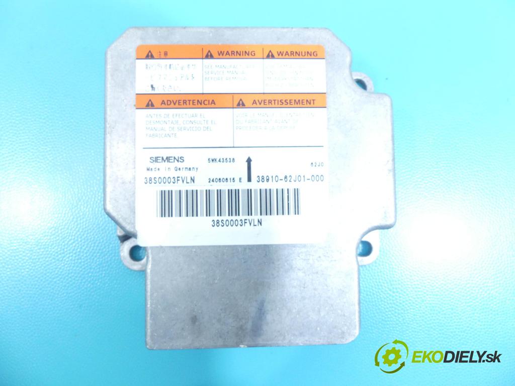 Suzuki Swift Mk6 2005-2010 1.3 16V 84KM manual 62 kW 1298 cm3 5- modul riadiaca jednotka 38910-62J01-000 (Ostatné)