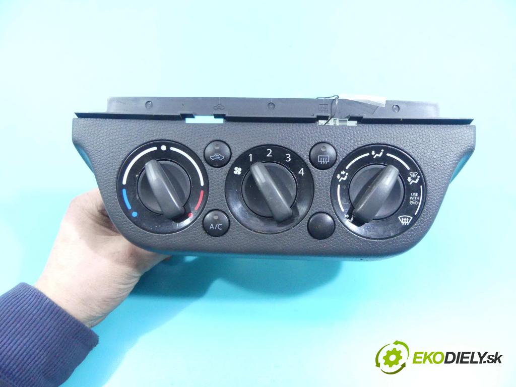 Suzuki Swift Mk6 2005-2010 1.3 16V 84KM manual 62 kW 1298 cm3 5- panel kúrenia 