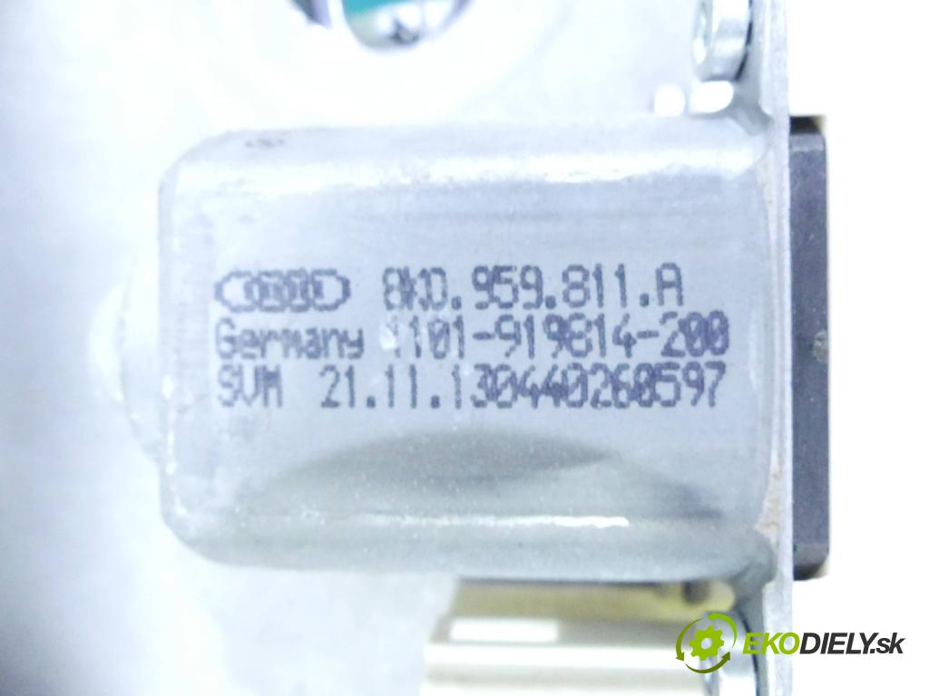 Skoda Superb II 2008-2015 2.0 tdi 170 hp automatic 125 kW 1968 cm3 5- mechanismus stahování zadní levý 3T5839401A
