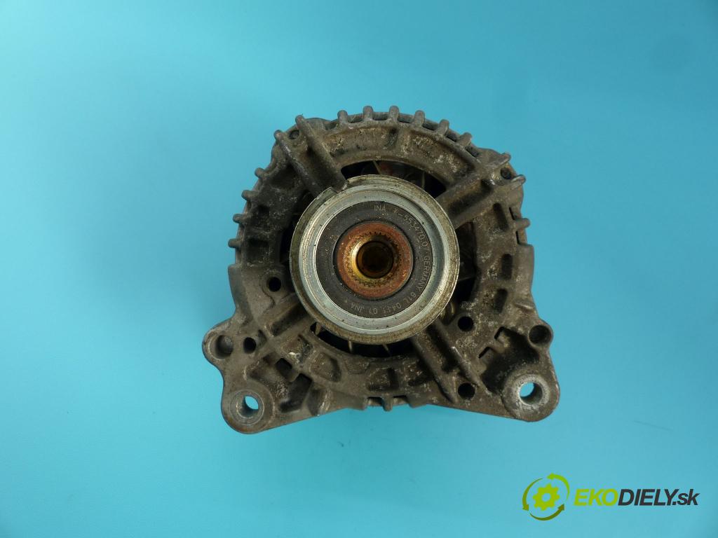 Skoda Superb II 2008-2015 2.0 tdi 170 hp automatic 125 kW 1968 cm3 5- Alternator 0124525187 (Alternátory)