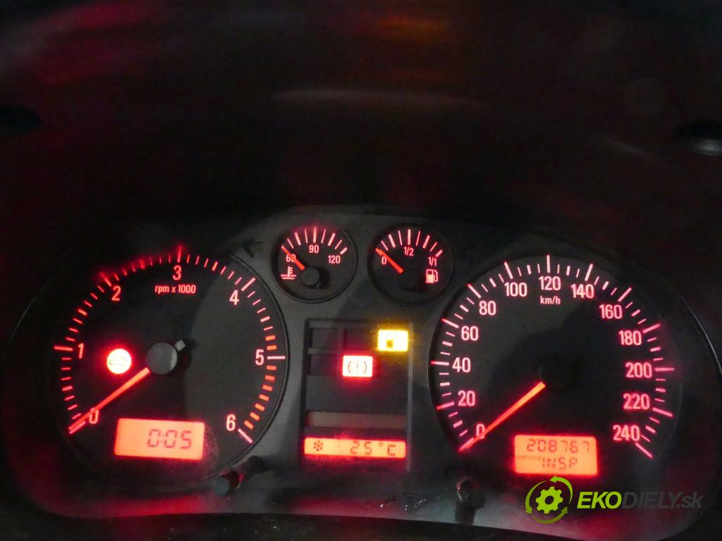Seat Toledo II 1998-2004 1.9 TDI 110 HP manual 81 kW 1896 cm3 5- prístrojovka/ budíky 11.008.770/013 (Prístrojové dosky, displeje)
