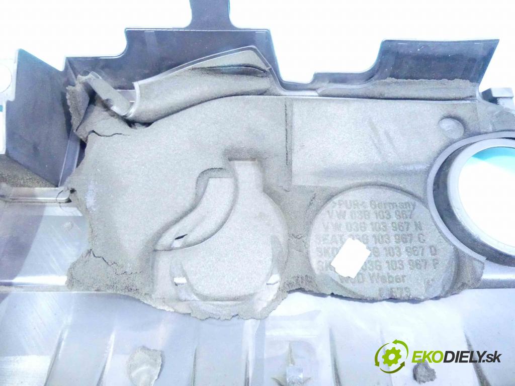 Skoda Octavia II 2004-2013 1.9 TDI 105 hp manual 77 kW 1896 cm3 5- kryt motoru horní 03G103907