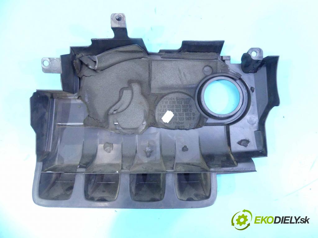 Skoda Octavia II 2004-2013 1.9 TDI 105 hp manual 77 kW 1896 cm3 5- kryt motoru horní 03G103907
