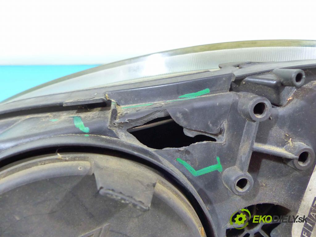 Fiat Croma II 2005-2010 1.9 JTD 120 HP manual 88 kW 1910 cm3 5- Reflektor: pravý 51816980 (Pravé)