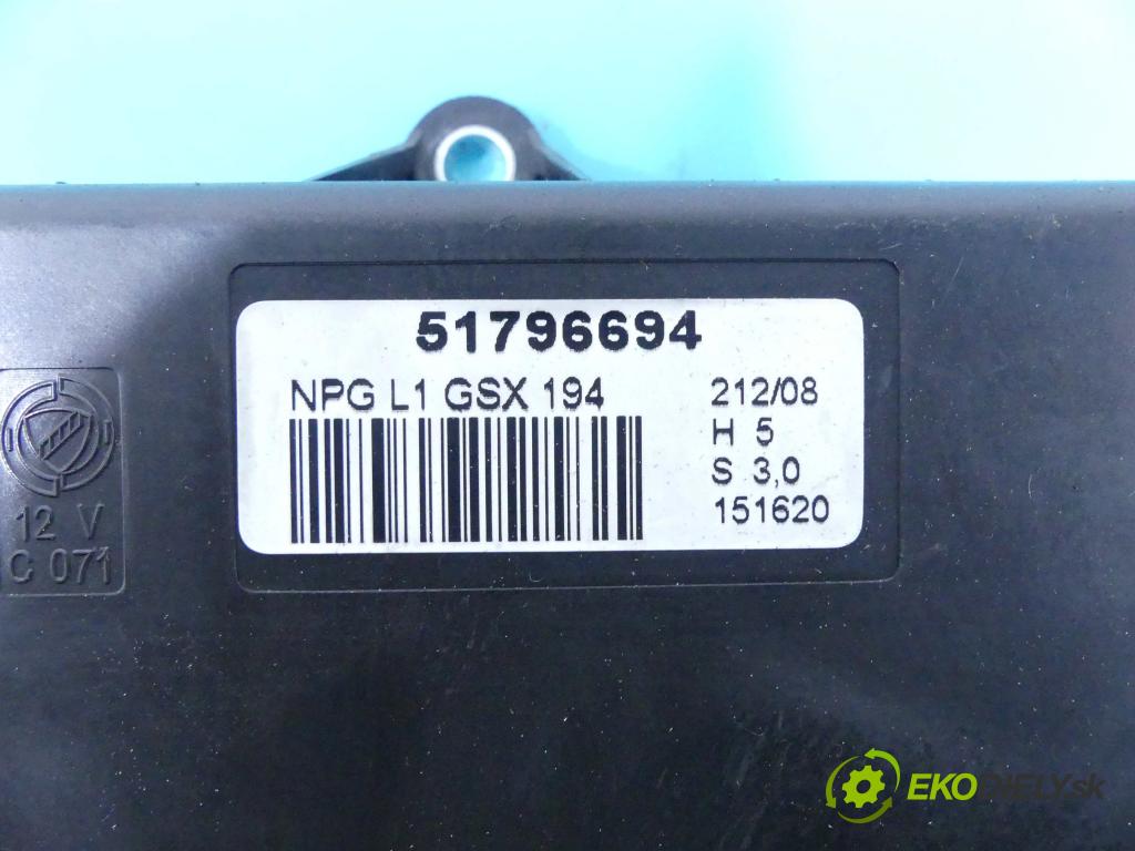 Fiat Croma II 2005-2010 1.9 JTD 120 HP manual 88 kW 1910 cm3 5- modul riadiaca jednotka 51796694 (Ostatné)