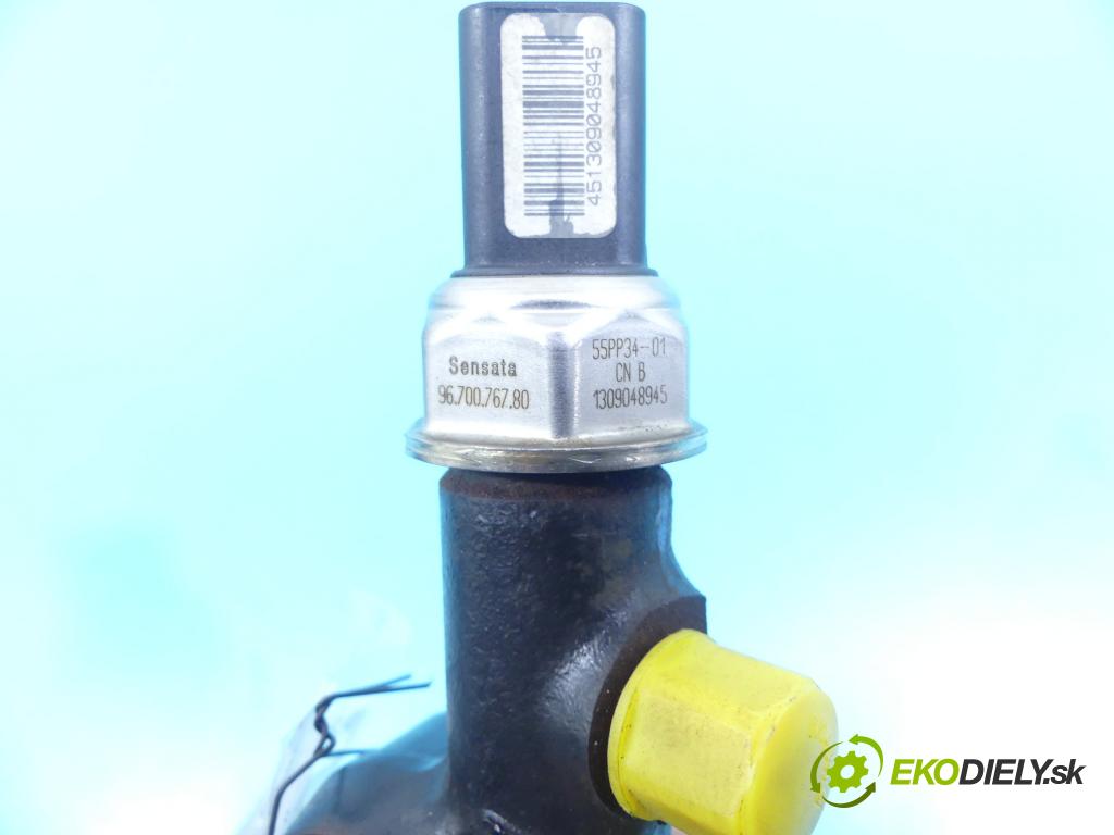 Ford B-Max 1.5 TDCI 75 HP manual 55 kW 1499 cm3 5- lišta vstrekovacia 9685297580-02 (Vstrekovacie lišty)