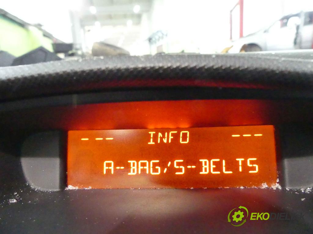 Peugeot 308 I 2007-2013 1.6 HDI 109 HP manual 80 kW 1560 cm3 5- Zobrazit: 9664791280-01 (Prístrojové dosky, displeje)