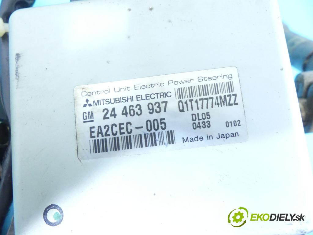 Opel Corsa C 2000-2006 1.2 16V 75 HP manual 55 kW 1199 cm3 5- čerpadlo posilovač 24463937 (Servočerpadlá, pumpy riadenia)