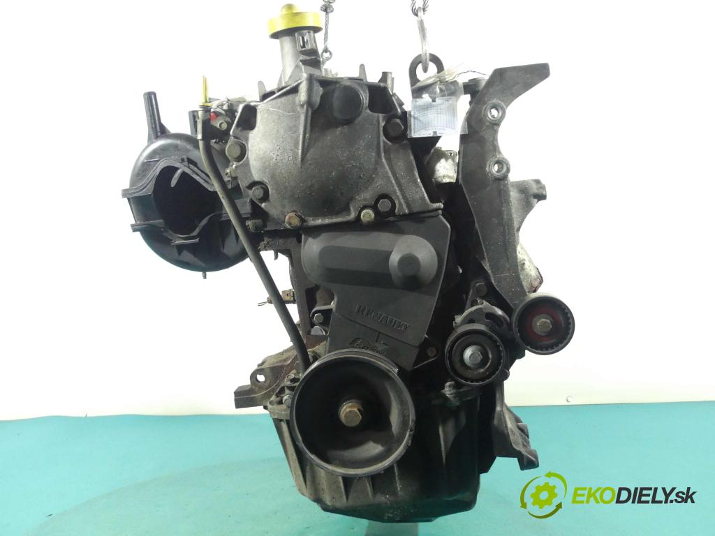 Renault Thalia I 1998-2009 1.4 8V 75 HP manual 55 kW 1390 cm3 4- motor benzín: K7J 700
