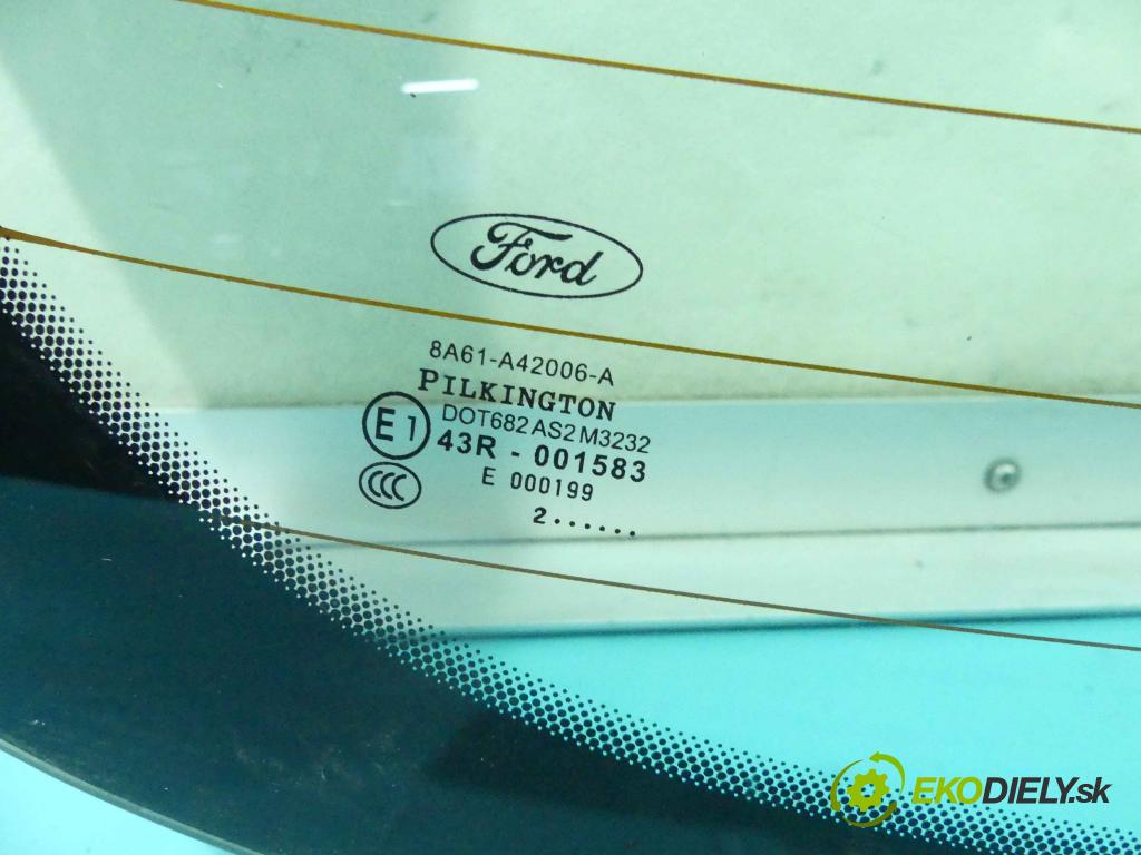 Ford Fiesta Mk7 2008-2017 1.6 tdci 95 hp manual 70 kW 1560 cm3 5- sklo zadní 8A61-A42006-A (Okna zadní)