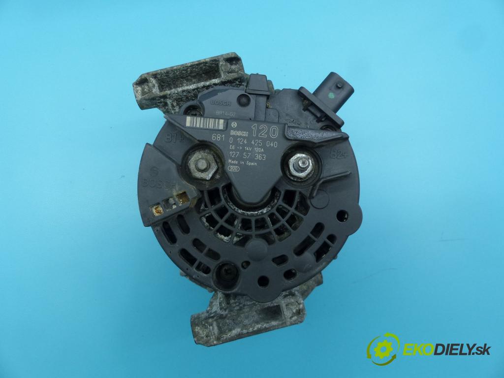 Cadillac BLS 05-10 2.0 T 175 HP manual 129 kW 1998 cm3 4- Alternator 0124425040 (Alternátory)