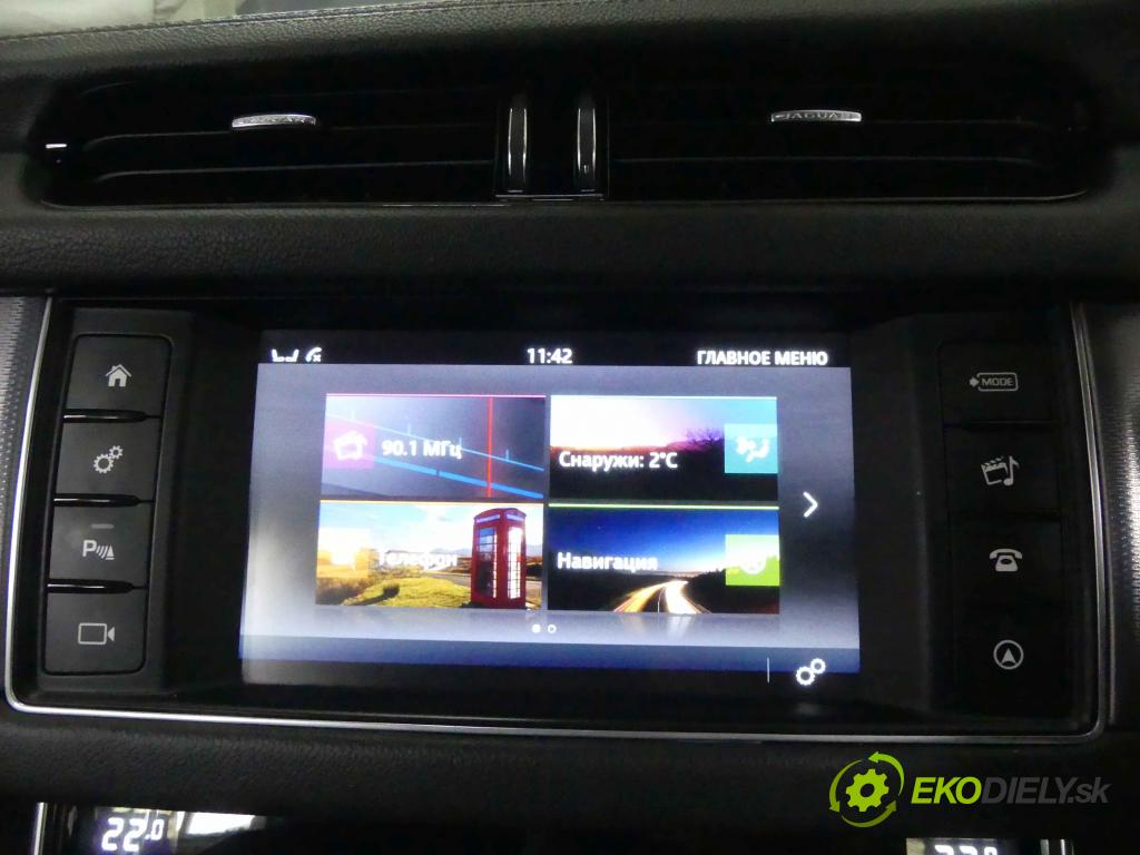 Jaguar XF II 2015- 2.0d 179KM automatic 132 kW 1999 cm3 4- Zobrazit: FK72-19C299-AA (Prístrojové dosky, displeje)