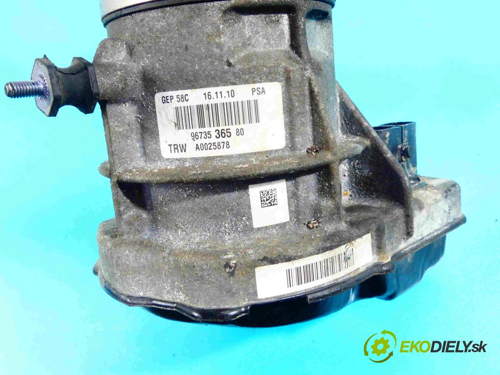 Peugeot 308 I 2007-2013 1.6 hdi 92 HP manual 68 kW 1560 cm3 5- čerpadlo posilovač 9673536580 (Servočerpadlá, pumpy riadenia)