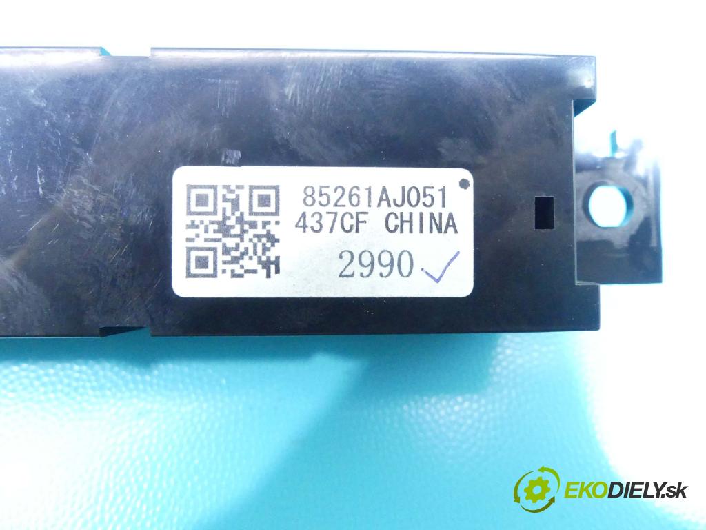 Subaru Legacy V 2009-2014 2.0 boxer 150 HP manual 110 kW 1998 cm3 5- Zobrazit: 85261AJ051 (Prístrojové dosky, displeje)
