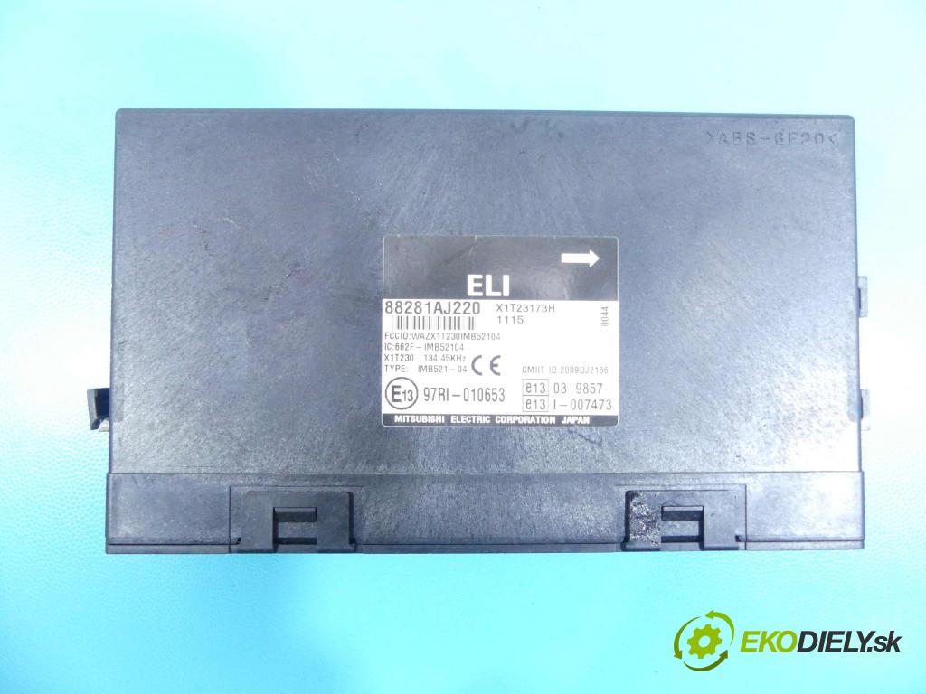 Subaru Legacy V 2009-2014 2.0 boxer 150 HP manual 110 kW 1998 cm3 5- modul riadiaca jednotka 88281AJ220 (Ostatné)