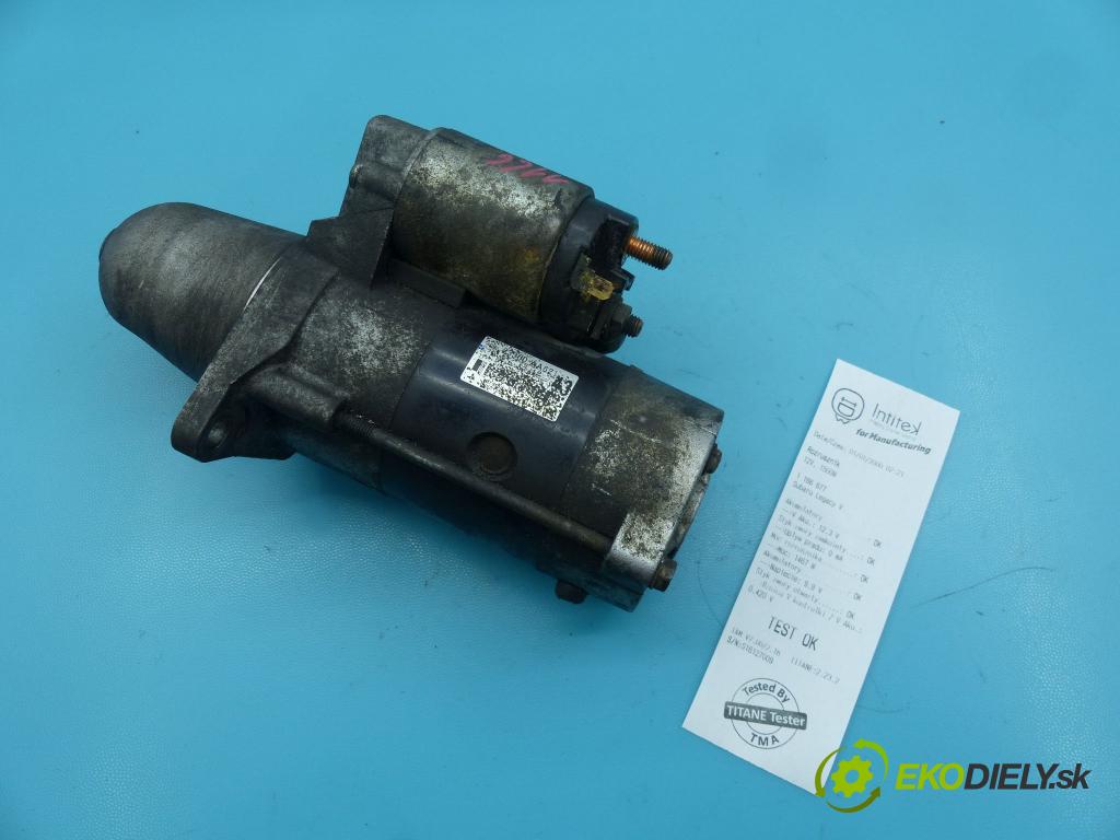Subaru Legacy V 2009-2014 2.0 boxer 150 HP manual 110 kW 1998 cm3 5- štartér  (Štartéry)