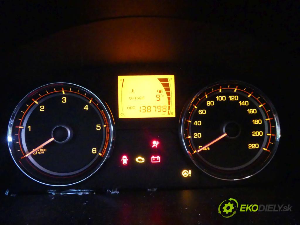 Ssangyong Korando III 2010-2019 2.0 D E-XDI: 175 HP manual 129 kW 1998 cm3 5- prístrojovka/ budíky 80210-34051 (Prístrojové dosky, displeje)