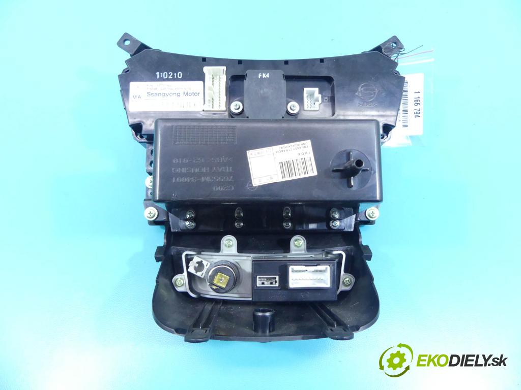 Ssangyong Korando III 2010-2019 2.0 D E-XDI: 175 HP manual 129 kW 1998 cm3 5- panel kúrenia 68710-34101