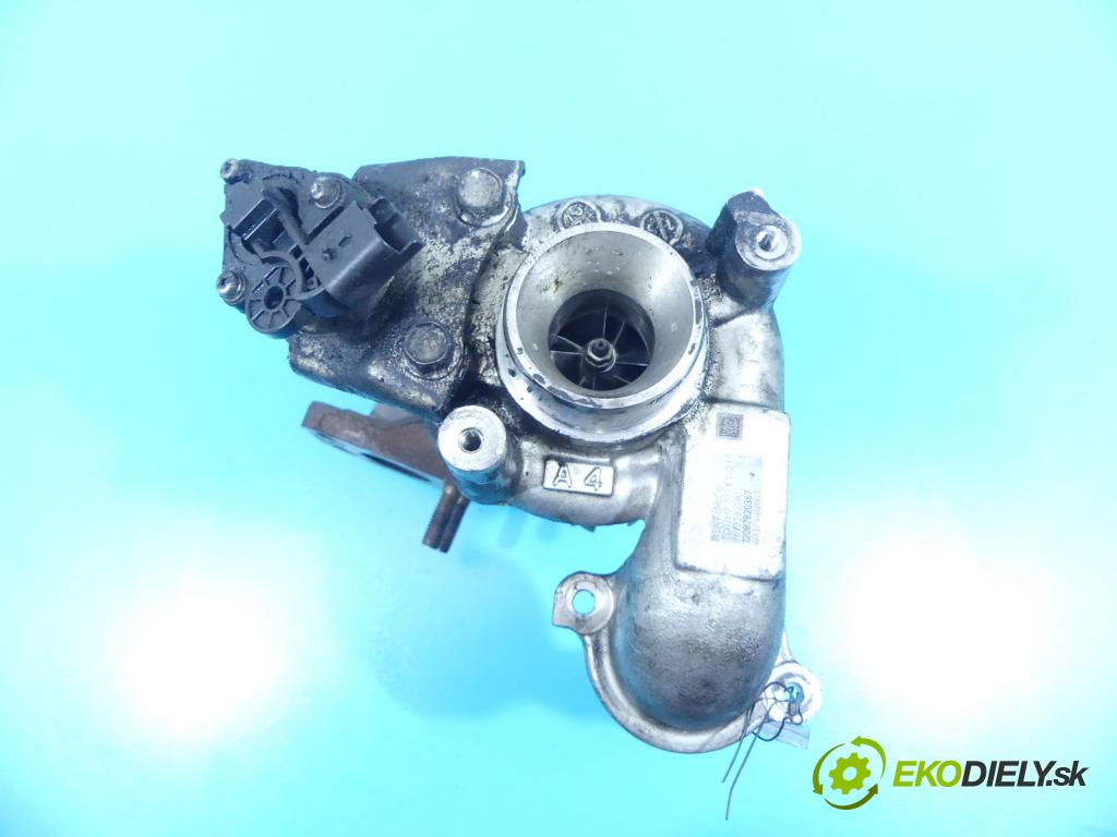 Ford Fiesta Mk7 2008-2017 1.6 tdci 95 HP manual 70 kW 1560 cm3 5- turbodúchadlo, turbo 9673283680 (Turbodúchadlá (kompletné))