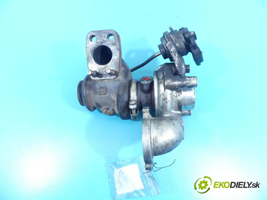 Ford Fiesta Mk7 2008-2017 1.6 tdci 95 HP manual 70 kW 1560 cm3 5- turbodúchadlo, turbo 9673283680 (Turbodúchadlá (kompletné))