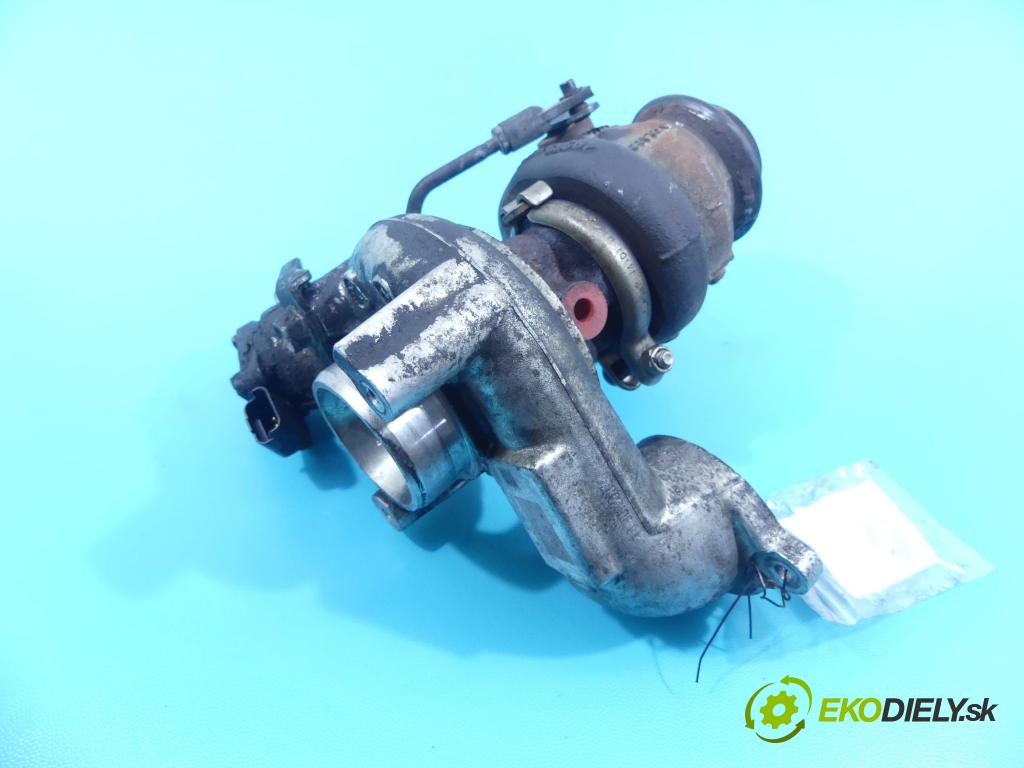 Ford Fiesta Mk7 2008-2017 1.6 tdci 95 HP manual 70 kW 1560 cm3 5- turbodúchadlo, turbo 9673283680 (Turbodúchadlá (kompletné))