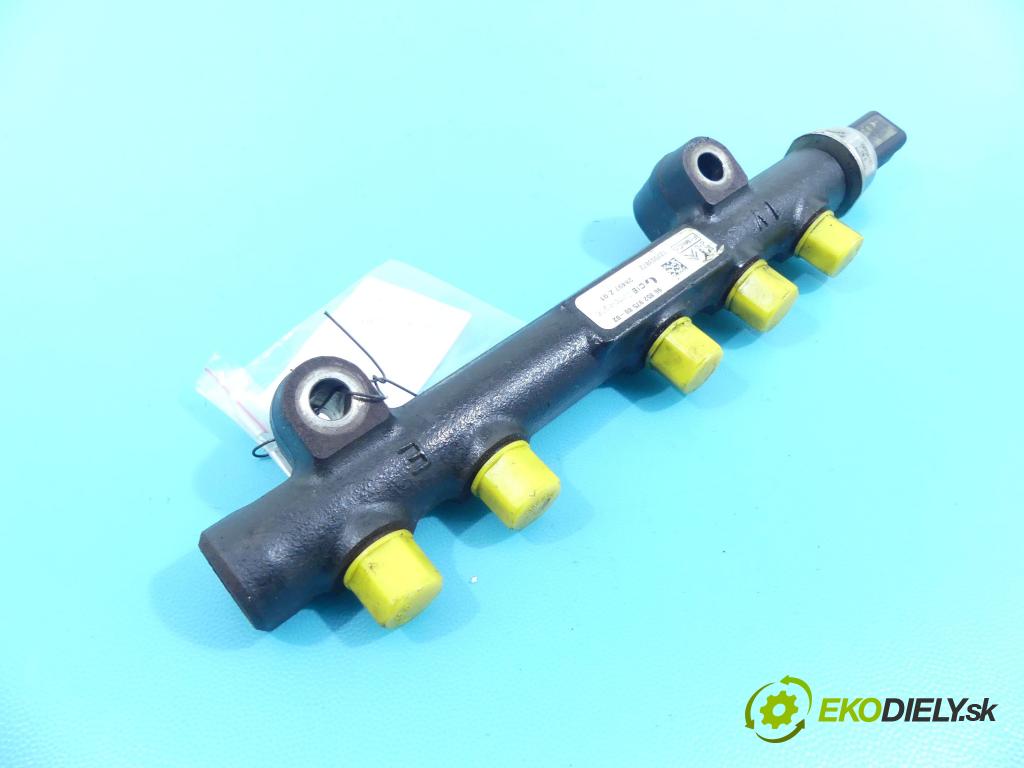 Ford Fiesta Mk7 2008-2017 1.6 tdci 95 HP manual 70 kW 1560 cm3 5- lišta vstrekovacia 9685297580 (Vstrekovacie lišty)