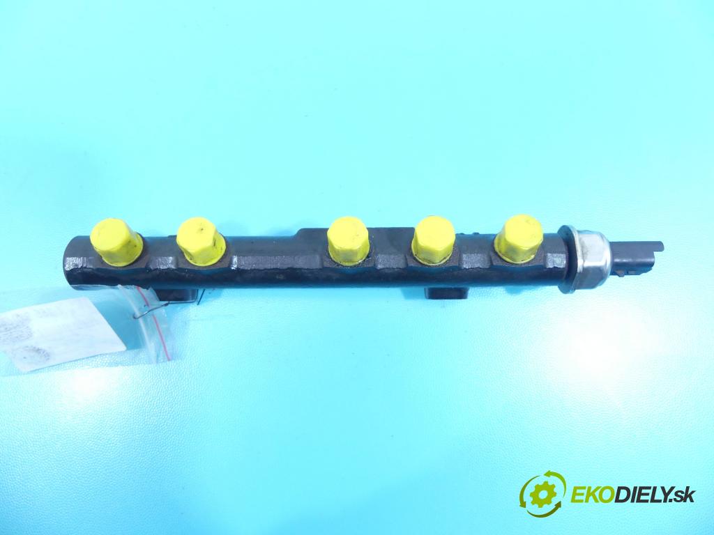 Ford Fiesta Mk7 2008-2017 1.6 tdci 95 HP manual 70 kW 1560 cm3 5- lišta vstrekovacia 9685297580 (Vstrekovacie lišty)