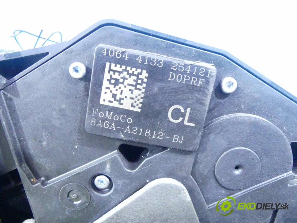 Ford Fiesta Mk7 2008-2017 1.6 tdci 95 hp manual 70 kW 1560 cm3 5- zámek přední pravý 8A6A-A21812-BJ