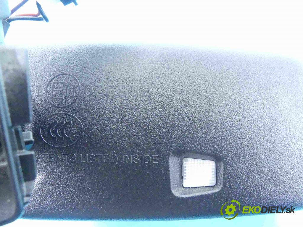 Ford Fiesta Mk7 2008-2017 1.6 tdci 95 hp manual 70 kW 1560 cm3 5- zpětné zrcátko vnitřní  (Světla vnitřní)