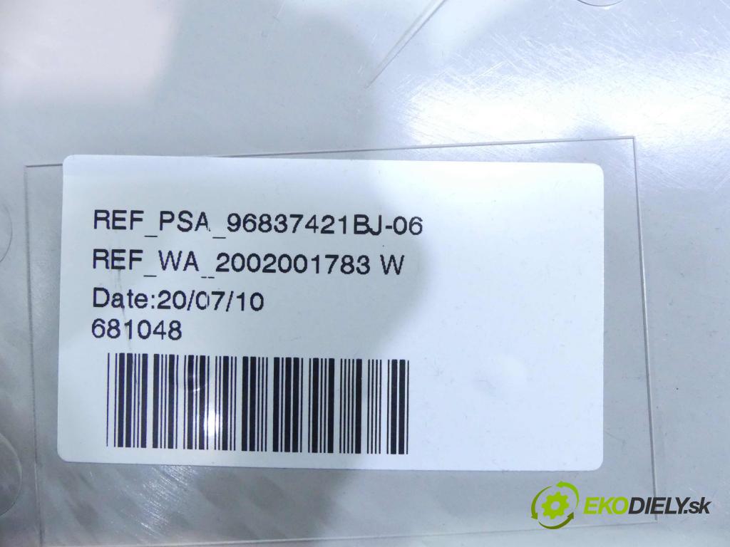 Citroen C4 Picasso I 2006-2013 1.6 16v VTI 120 HP manual 88 kW 1598 cm3 5- clonítko ľavé 96837421BJ