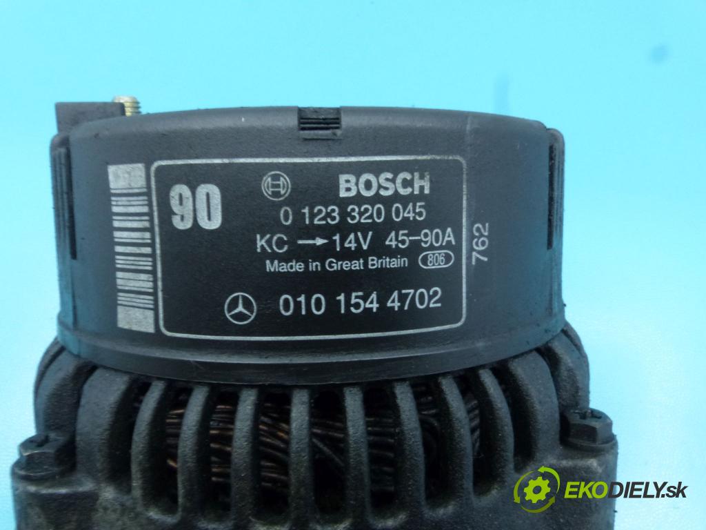 Mercedes E W210 1995-2002 2.2d 95 hp manual 70 kW 2155 cm3 4- Alternator 0123320045 (Alternátory)