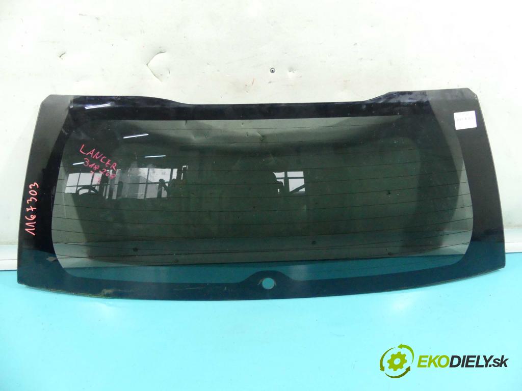 Mitsubishi Lancer VII 2001-2013 1.6 16V 98 hp manual 72 kW 1584 cm3 5- sklo zadní  (Okna zadní)