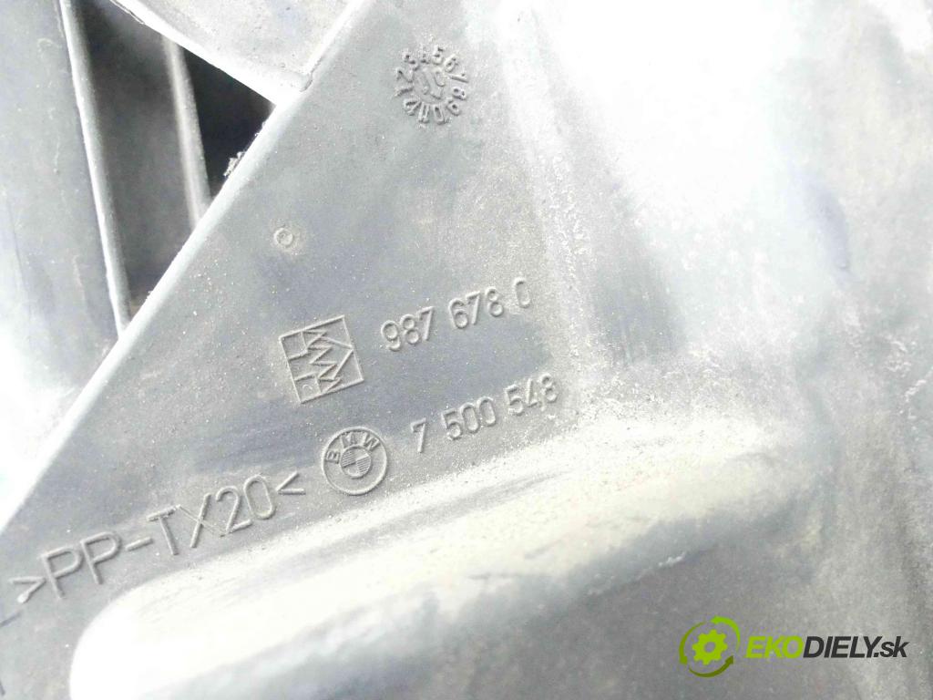 Bmw 7 E65 2001-2008 4.4 V8 333KM: automatic 245 kW 4398 cm3 4- obal filtra vzduchu 7500548 (Kryty filtrů)