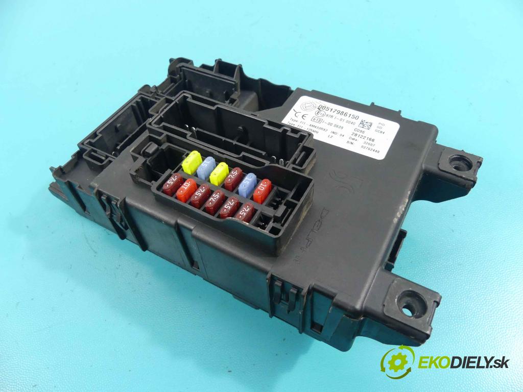 Fiat Punto Grande 1.4 77 HP manual 57 kW 1368 cm3 3- modul riadiaca jednotka 00517986150 (Ostatné)