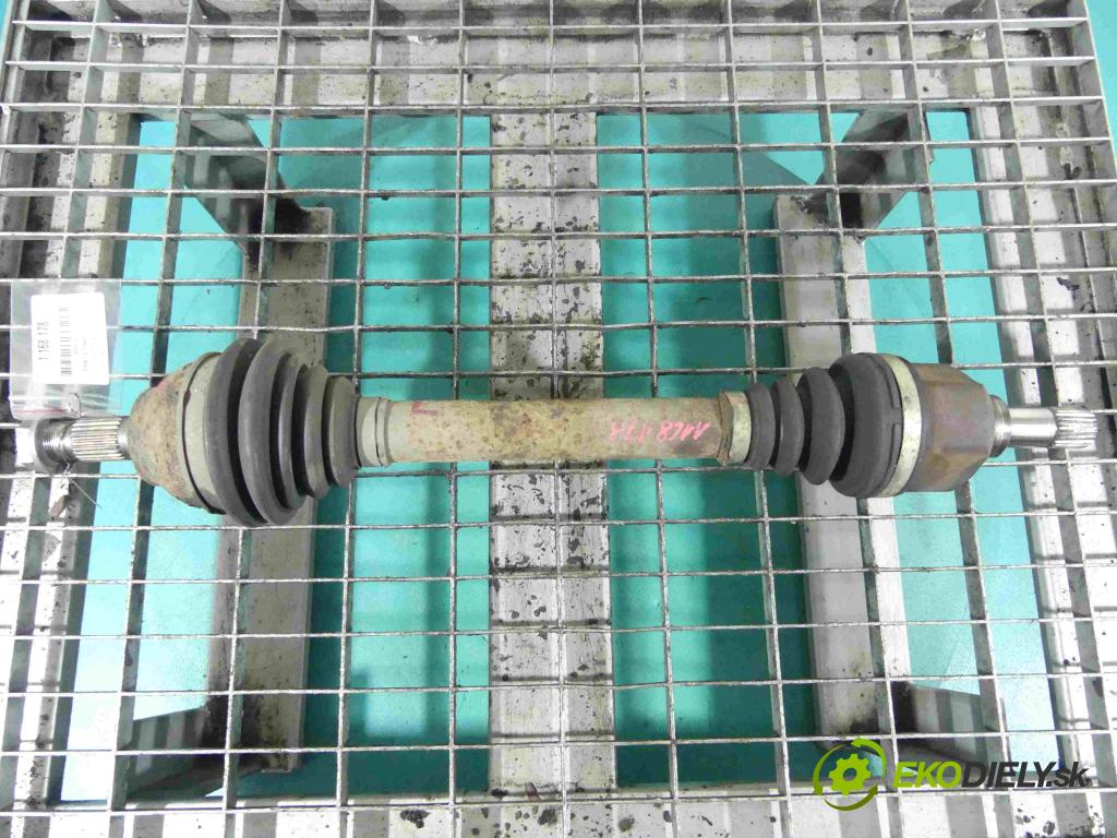 Citroen C4 Picasso I 2006-2013 1.6 16v VTI 120 HP manual 88 kW 1598 cm3 5- poloos ľavé  (Poloosy)