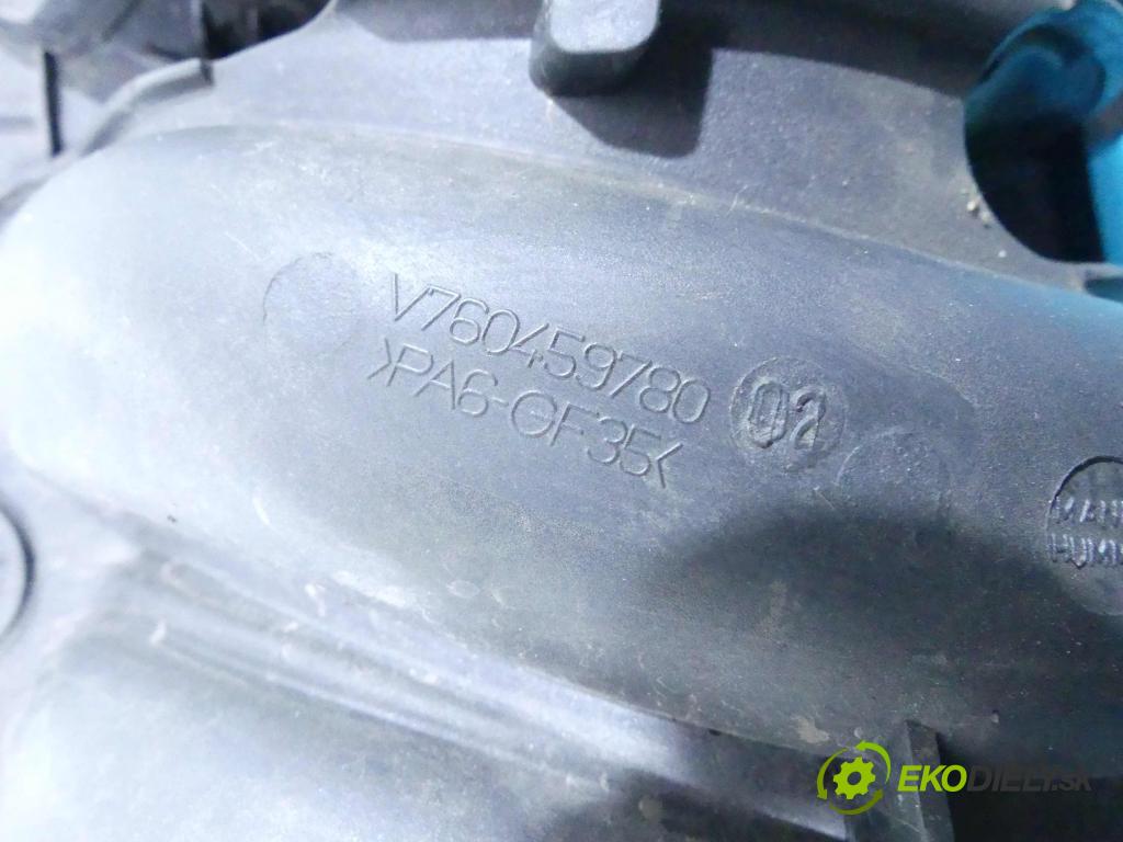 Citroen C4 Picasso I 2006-2013 1.6 16v VTI 120 HP manual 88 kW 1598 cm3 5- zvod nasávací V760459780 (Sacie potrubia)
